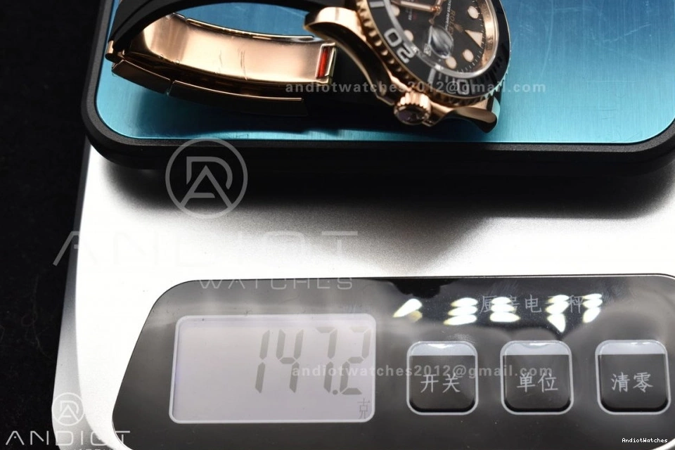 VR3235 (Gain Yacht-Master Edition Strap on 1203 Best ARF Oysterflex 126655 WrinkleFree Weight) 1:1 0828